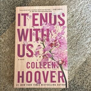 'It Ends With Us' Novel - Pink Cover